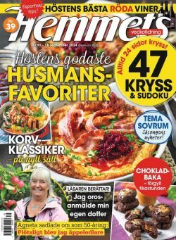 Hemmets Veckotidning – 18 September 2024