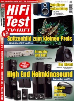 HiFi Test TV HiFi – September-Oktober 2024