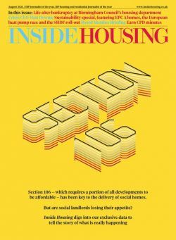 Inside Housing – August 2024