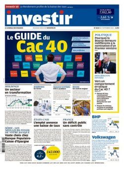 Investir – 7 Septembre 2024