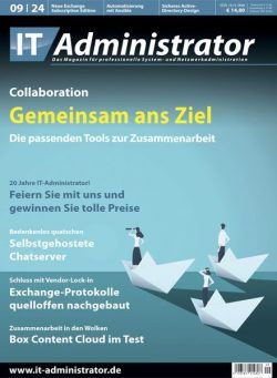 IT-Administrator Magazin – September 2024