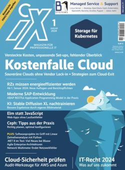 iX – Magazin fur professionelle IT – Januar 2024