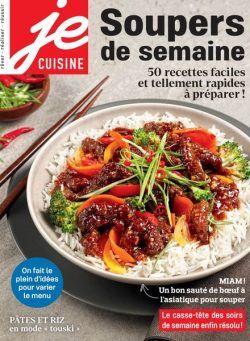 Je Cuisine – Vol 20 N 3 2024