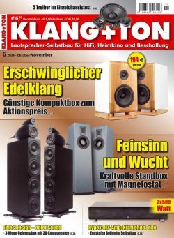 Klang+Ton – Oktober-November 2024