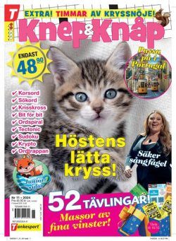 Knep & Knap – 11 September 2024