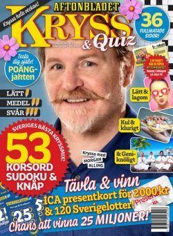 Kryss & Quiz – 26 Augusti 2024