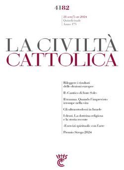 La Civilta Cattolica – 21 Settembre 2024