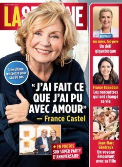 La Semaine – 20 Septembre 2024