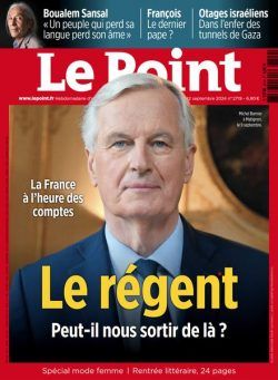 Le Point – 12 Septembre 2024