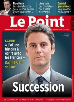 Le Point – 19 Septembre 2024