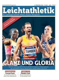 Leichtathletik – 25 September 2024