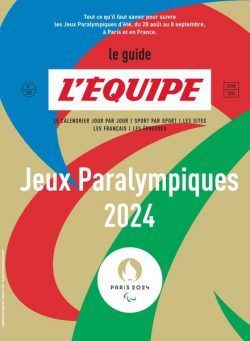 L’Equipe Supplement – 24 Aout 2024