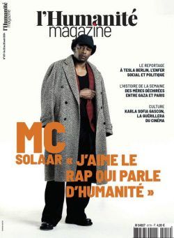 L’Humanite Magazine – 22 Aout 2024