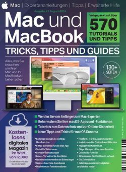 Mac und MacBook Tricks Tipps und Guides – August 2024