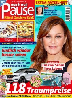 Mach mal Pause – 4 September 2024