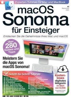 macOS Sonoma fur Einsteiger – September 2024