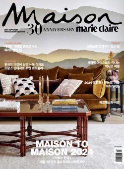 Marie Claire Maison Korea – September 2024