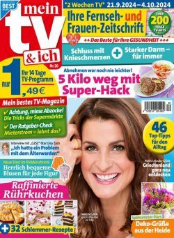 mein TV und ich – 12 September 2024