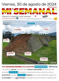 Mi Semanal – 30 Agosto 2024