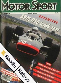 Motor Sport Magazine – September 1994