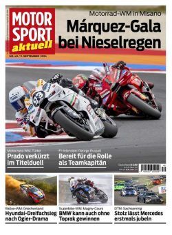 Motorsport aktuell – 10 September 2024