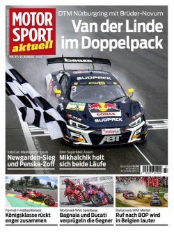 Motorsport aktuell – 20 August 2024