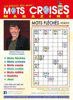 Mots Croises Magazine – 29 Aout 2024