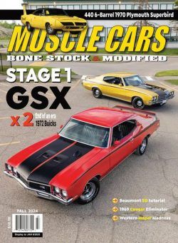 Muscle Cars – Fall 2024