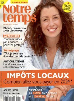 Notre Temps – Octobre 2024