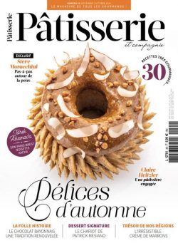 Patisserie et compagnie – Septembre-Octobre 2024