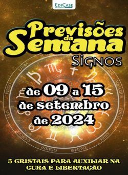 Previsoes da Semana – 9 Setembro 2024