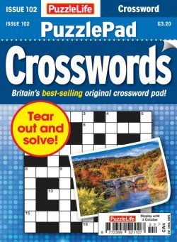 PuzzleLife PuzzlePad Crosswords – Issue 102 2024