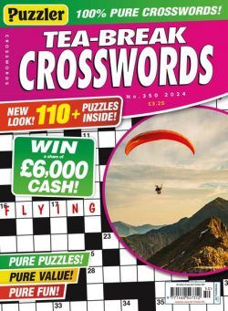 Puzzler Tea-Break Crosswords – Issue 350 2024