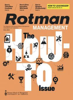 Rotman Management – Fall 2024