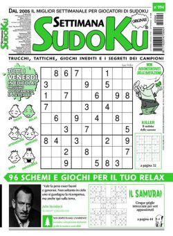 Settimana Sudoku – 30 Agosto 2024