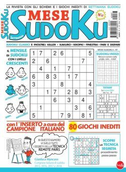 Settimana Sudoku Mese – Settembre 2024