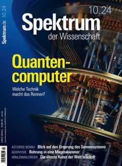 Spektrum der Wissenschaft – Oktober 2024