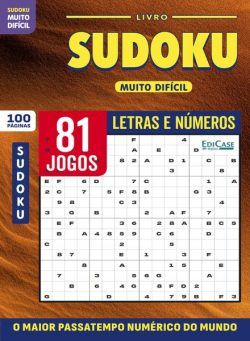 Sudoku Numeros e Desafios – 24 Setembro 2024