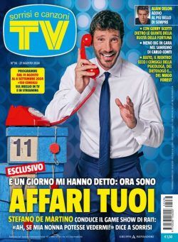 TV Sorrisi e Canzoni – 27 Agosto 2024