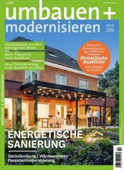 Umbauen + Modernisieren – September-Oktober 2024