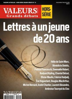 Valeurs Actuelles – Hors-Serie Grands Debats N15 – 19 Septembre 2024