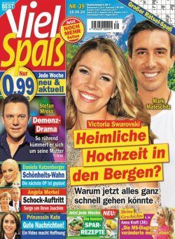 Viel Spass – 18 September 2024