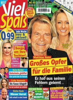 Viel Spass – 25 September 2024