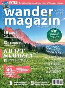 Wandermagazin – Herbst 2024