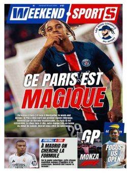 Week-end Sports – 30 Aout 2024