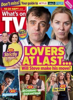 What’s on TV – 14 September 2024