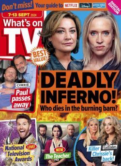 What’s on TV – 7 September 2024