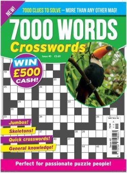 7000 Words Crosswords – Issue 40 2024