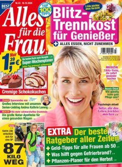 Alles fur die Frau – 18 Oktober 2024