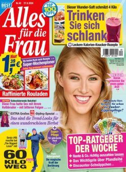 Alles fur die Frau – 27 September 2024